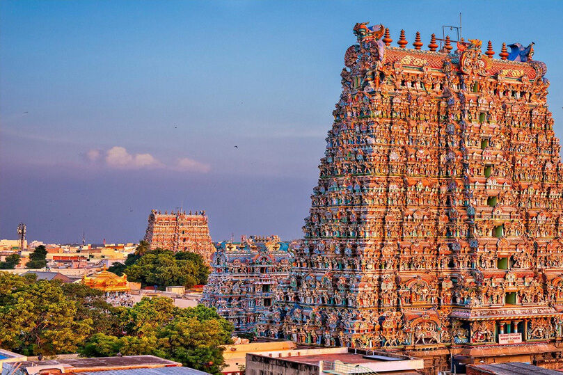 Golden Triangle Tour with South India