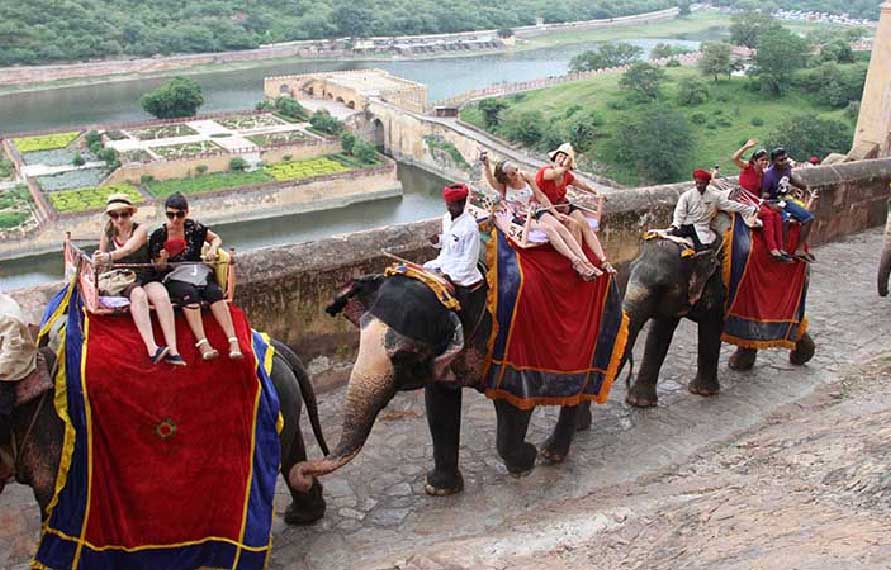 Golden Triangle with Elephant Village