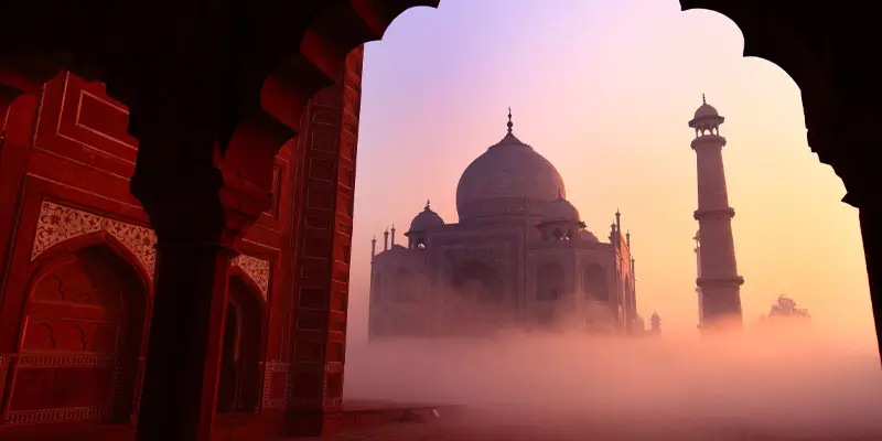 Taj Mahal at Sunrise
